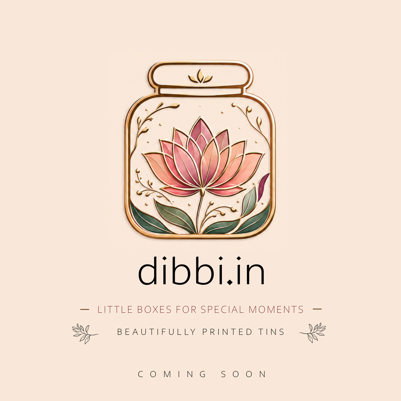 Dibbi.in - Little Boxes for Special Moments - Coming Soon